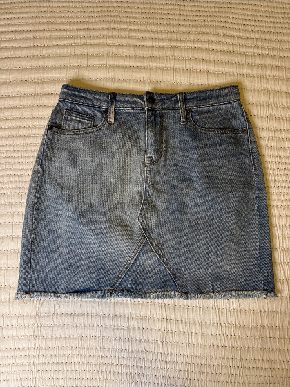 Mossimo Supply Co. Light Blue Denim Mini Skirt